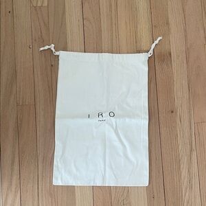 IRO White Drawstring Dust Bag